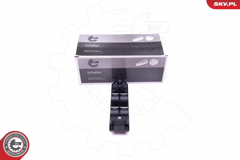 Switch, window regulator